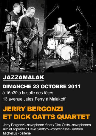 N° 107 :Interview n°2 : Jerry Bergonzi et Dick Oatts – octobre 2011 –