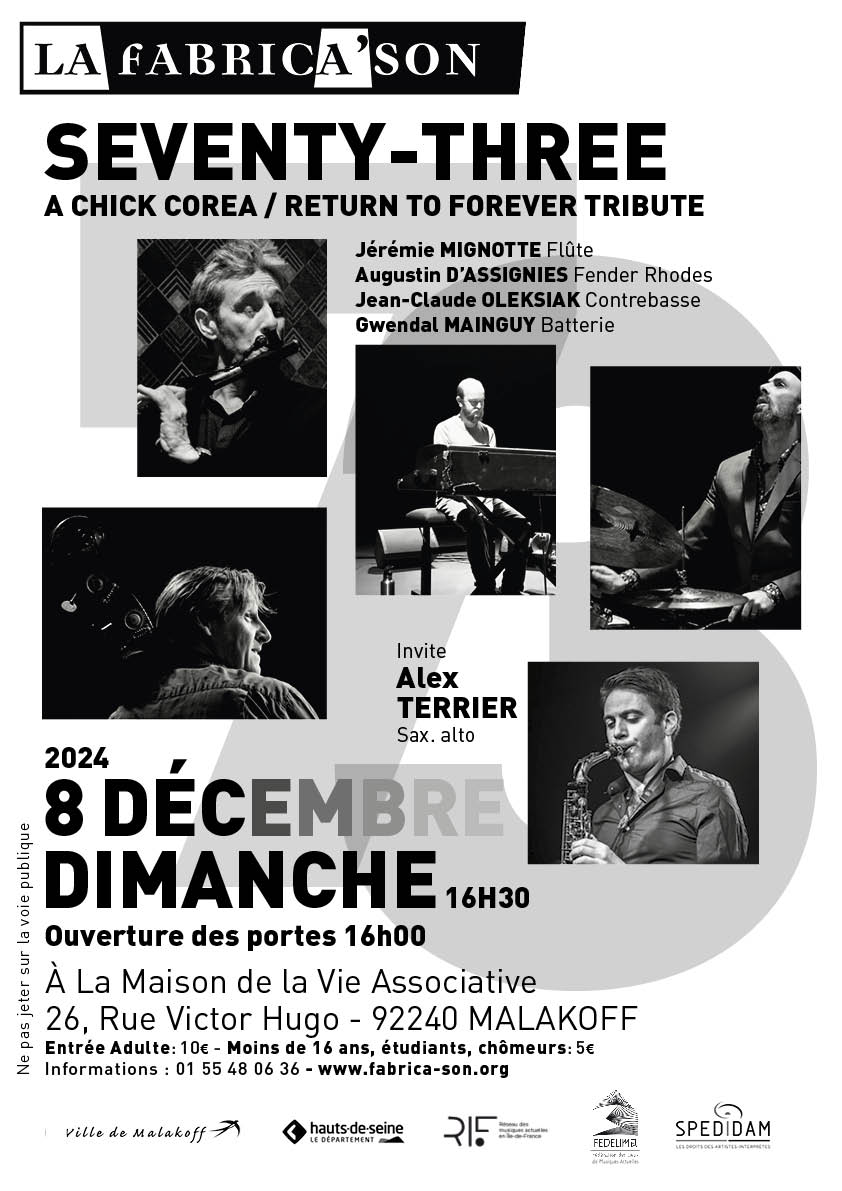Décembre 2024 – Seventy-three