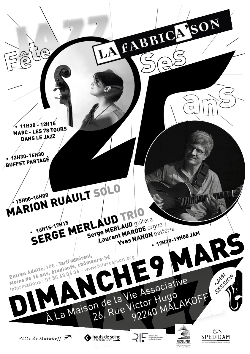 MARS 2025 – 25ans !